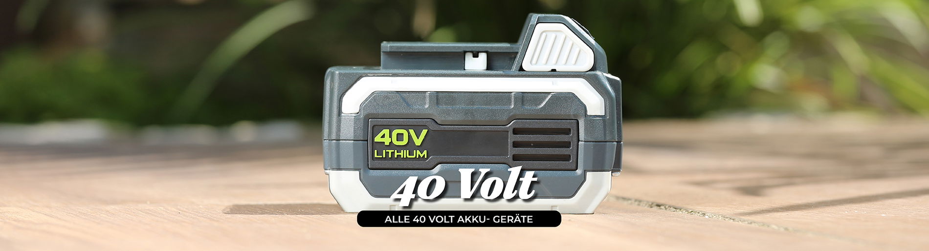 40 Volt Akku von Ikra 